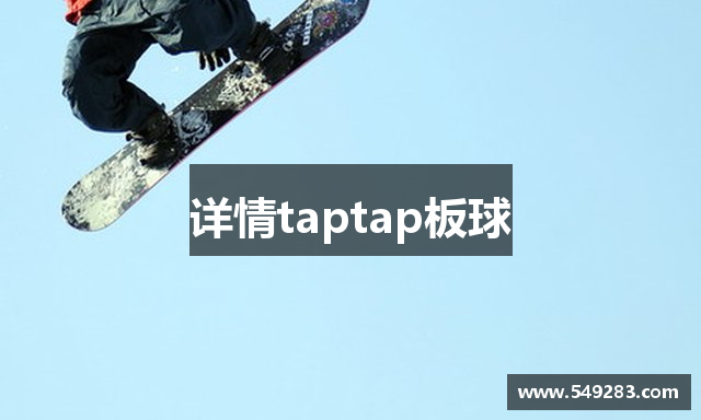 详情taptap板球